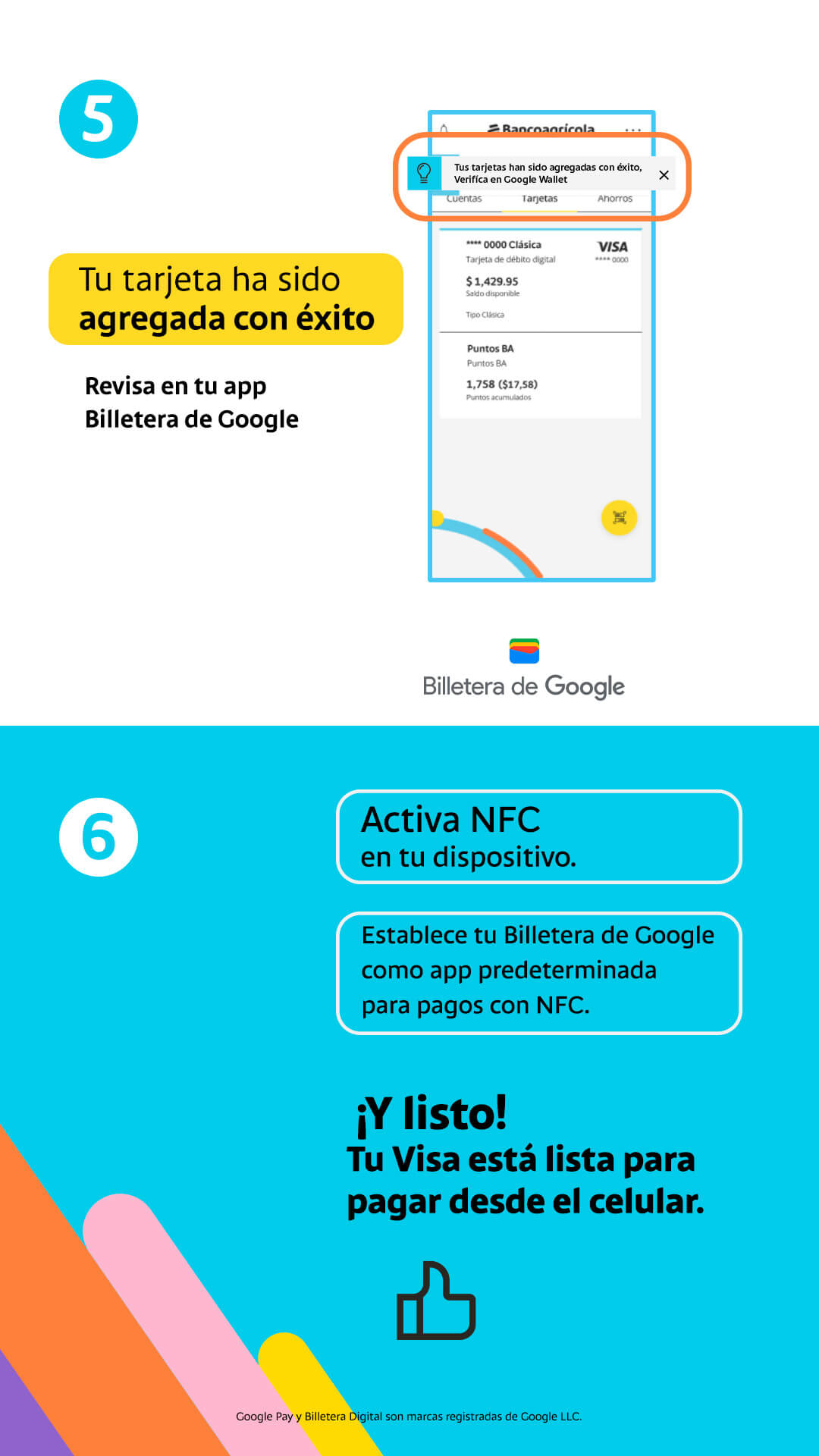 tutorial paso 3 google pay