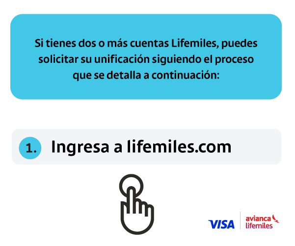 pasos cuenta lifemiles