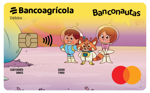 Tarjeta de debito mastercard infantil banconautas