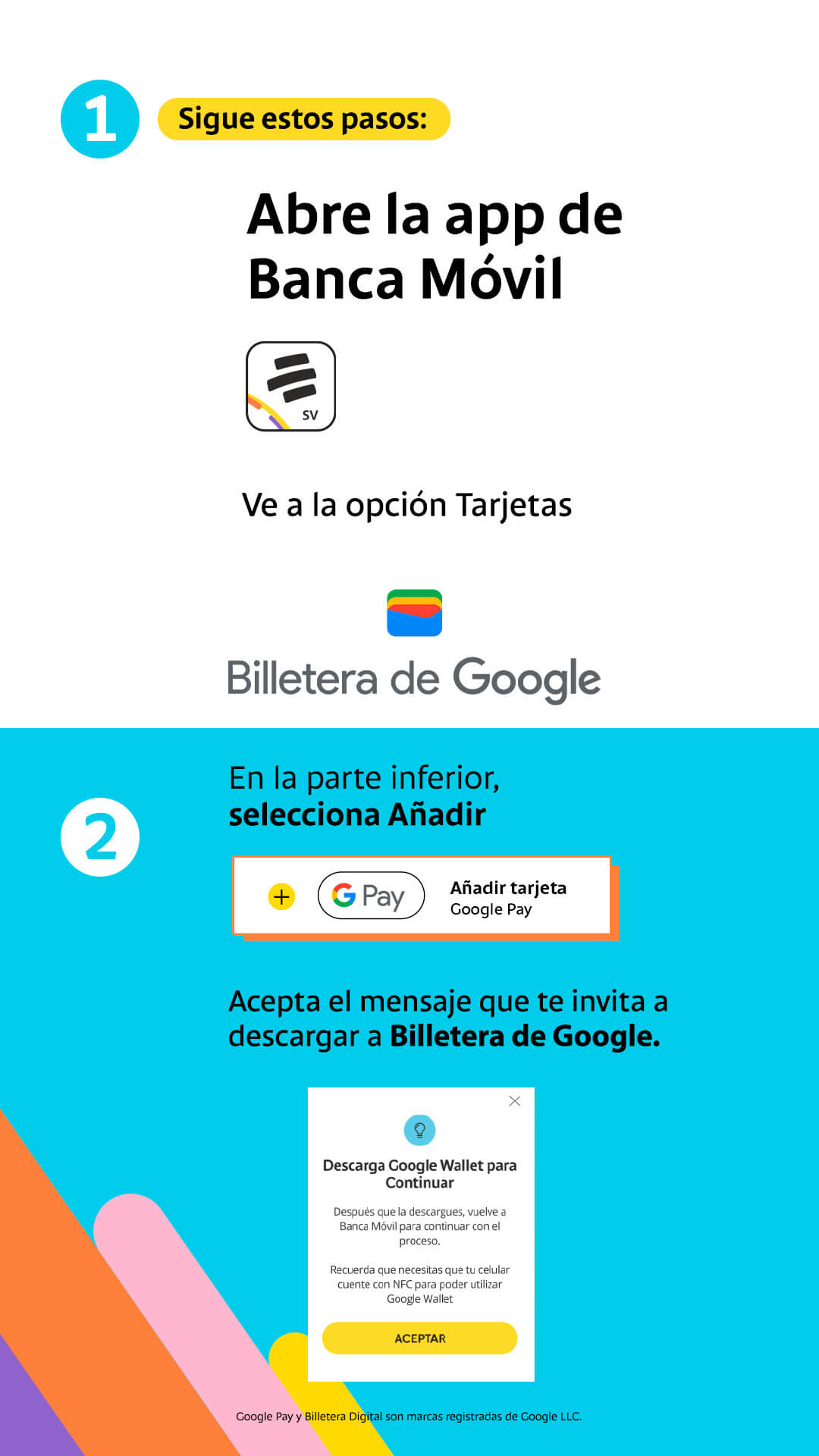 tutorial paso 2 google pay