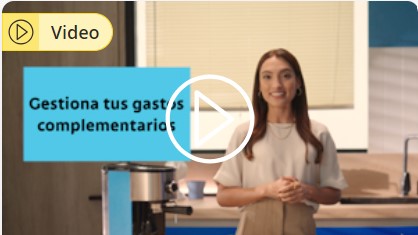 Administra tus gastos complementarios