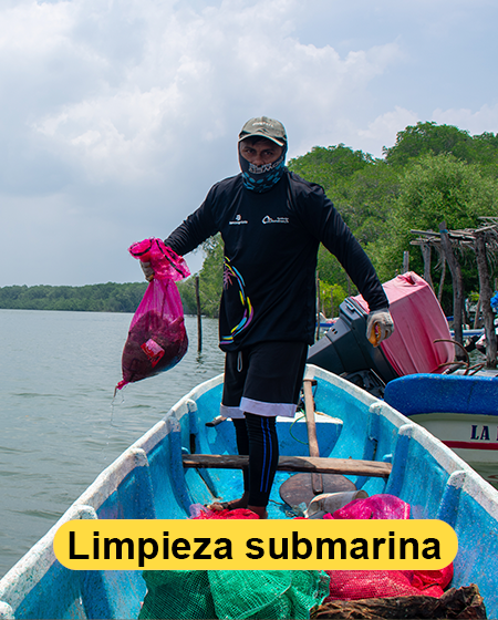 limpieza submarina